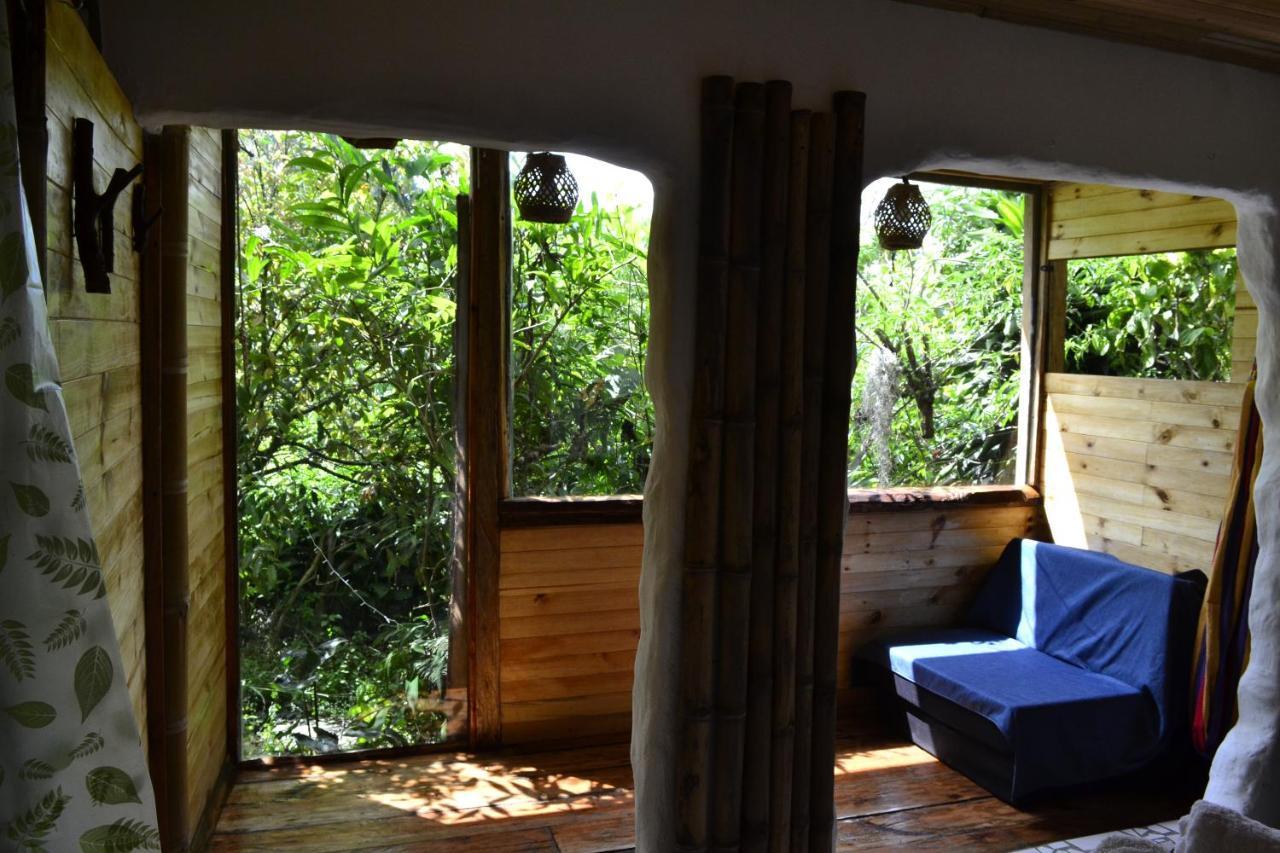Habitacion Las Bromelias, Pijao, Finca Flora Del Rio ภายนอก รูปภาพ