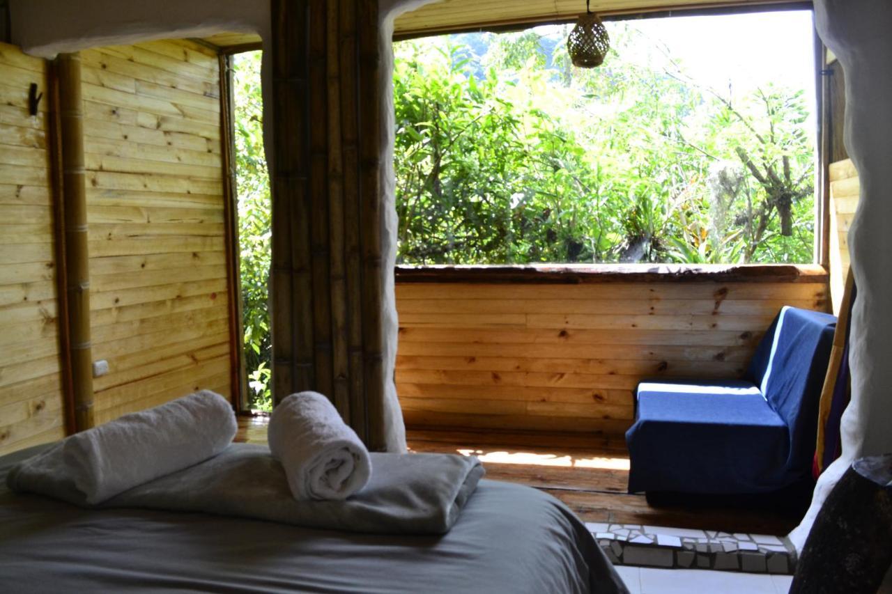 Habitacion Las Bromelias, Pijao, Finca Flora Del Rio ภายนอก รูปภาพ